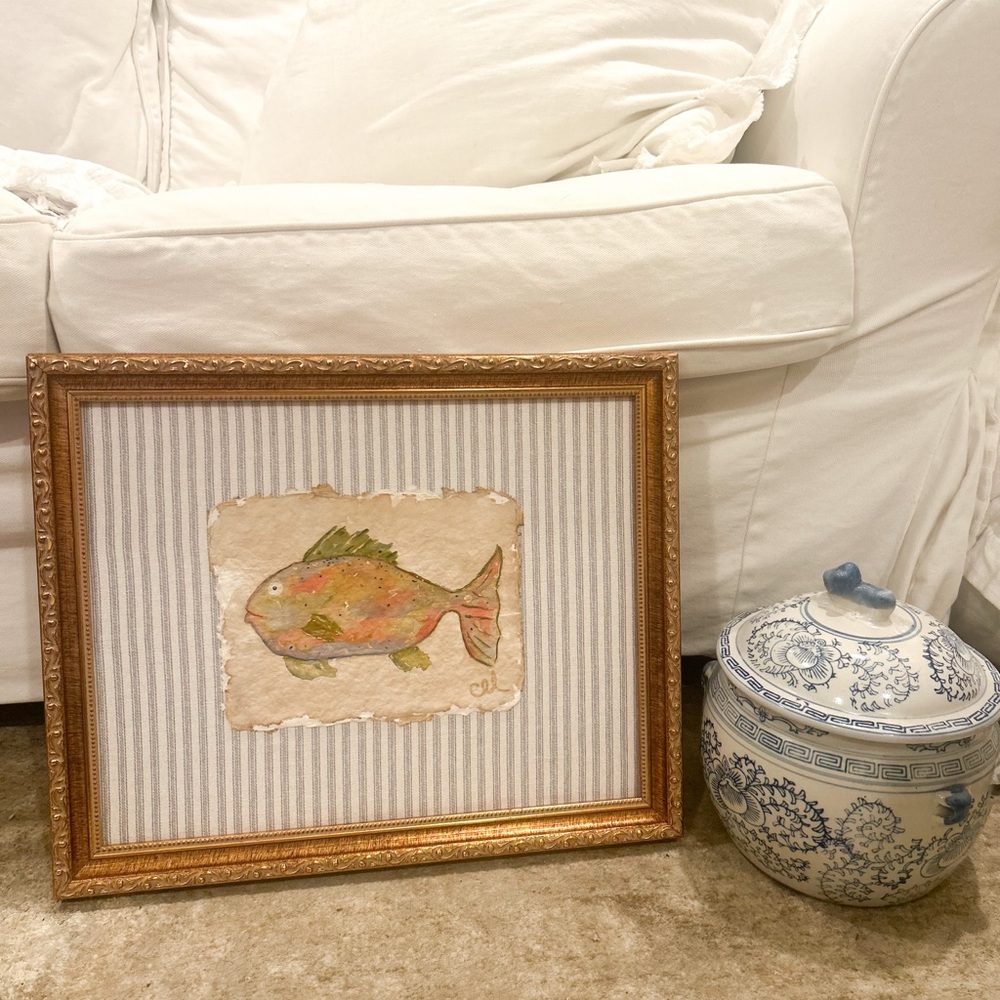 Original Fish Painting - Picture 5 of 5